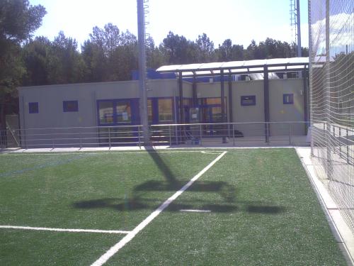Vestuarios prefabricados modulares Campo futbol Tudela