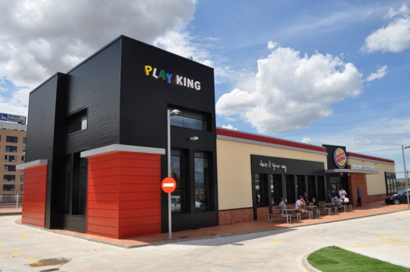 Edificio Modular Restaurante Burger King