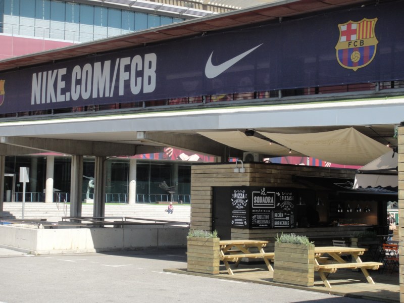 Módulos para restauración Camp Nou